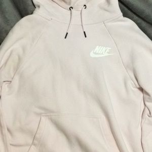 Light pink nike turtle neck sweater